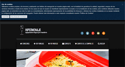 Desktop Screenshot of hipermenaje.com